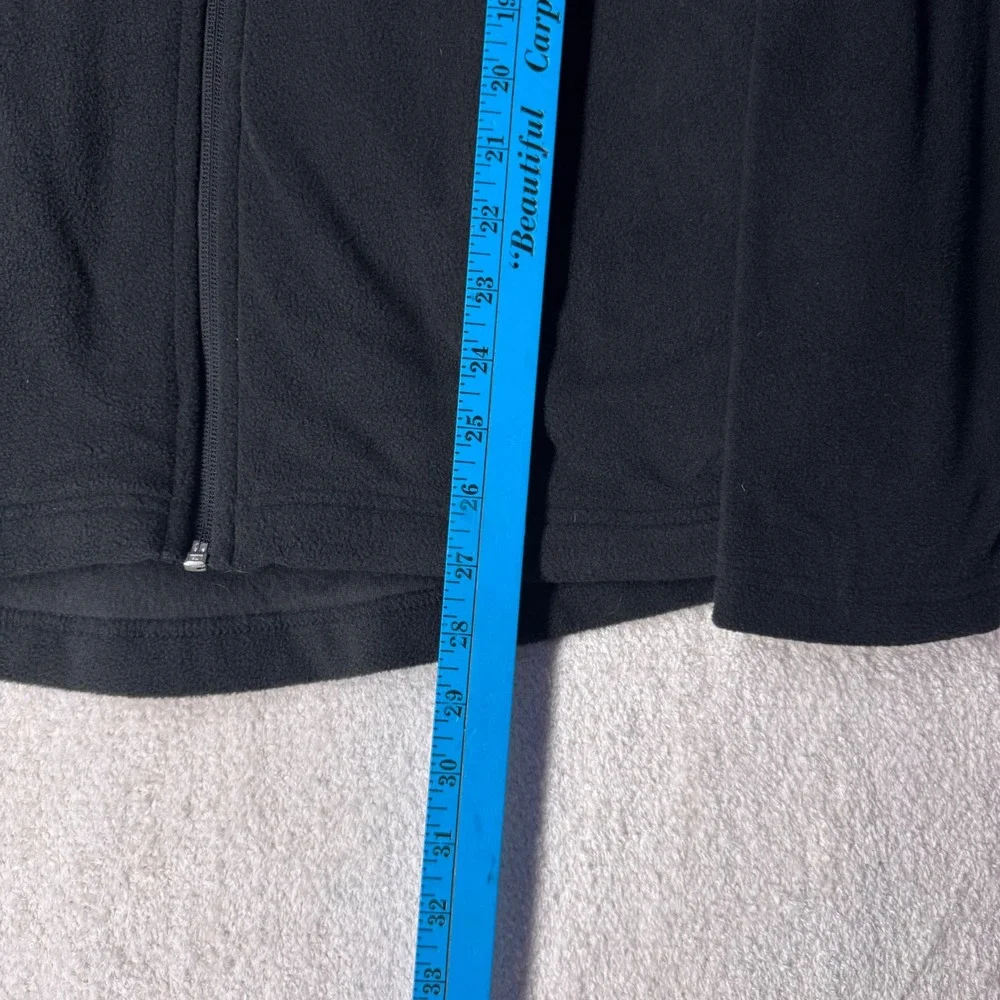 Chicago Blackhawks NHL Men's Medium Full Zip Fleece Jacket Black Gray NWT
